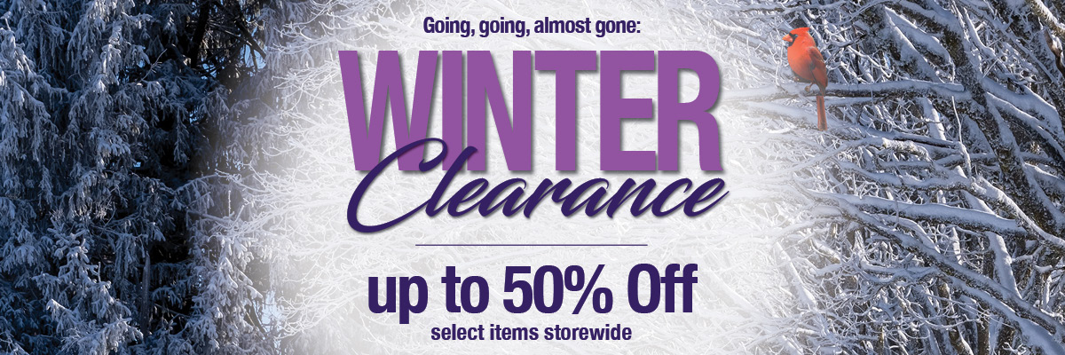 Winter Clearance save up to 50%